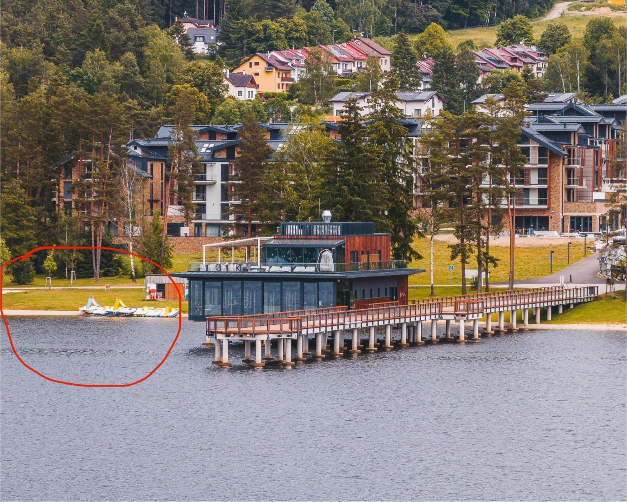 Molo Lipno Resort Luxusni Apartman 4Kk Český Krumlov Exteriör bild