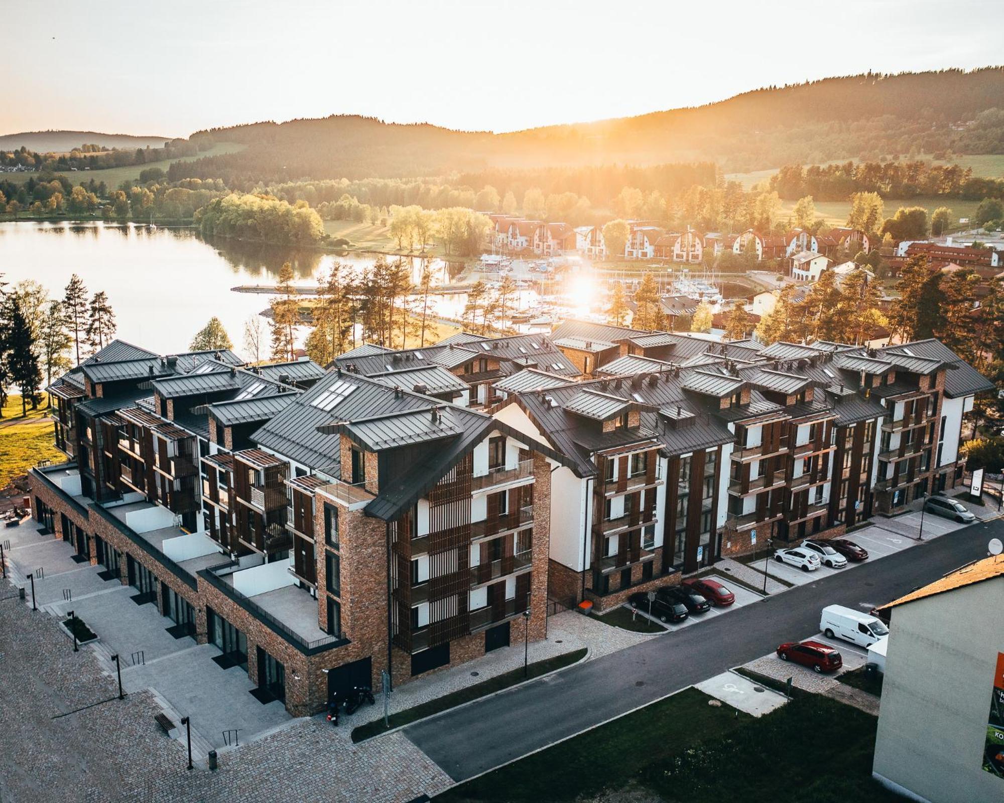 Molo Lipno Resort Luxusni Apartman 4Kk Český Krumlov Exteriör bild